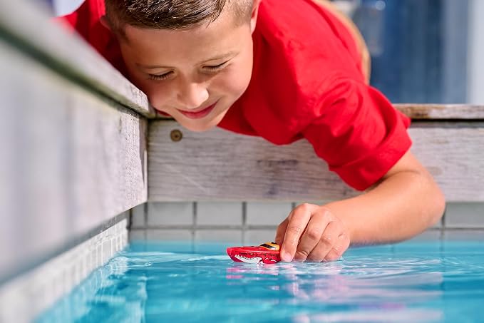 Robo Alive Robo Boats, White Shark & Dino Shark, 2 Pack, by ZURU, Water Activated Boat Toy, (Amazon Exclusive)