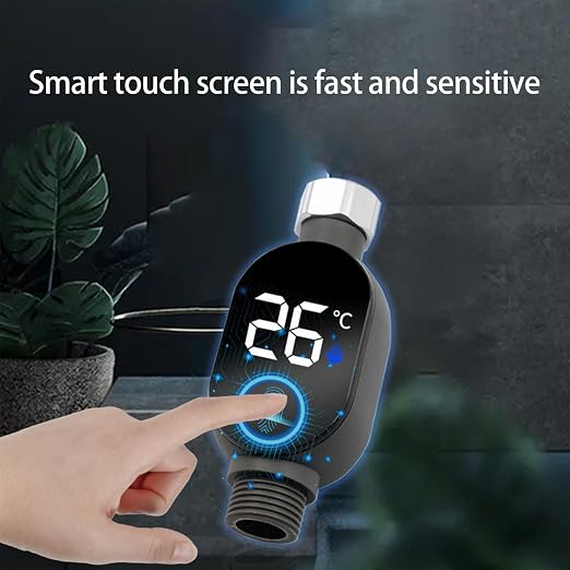 Shower Thermometer, Water Temperature Thermometers, Bath Water Thermometer with Led Digital Display for Baby Bath Home Bathroom Kitchen