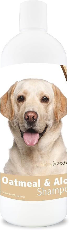 Healthy Breeds Labrador Retriever Oatmeal Shampoo with Aloe 16 oz