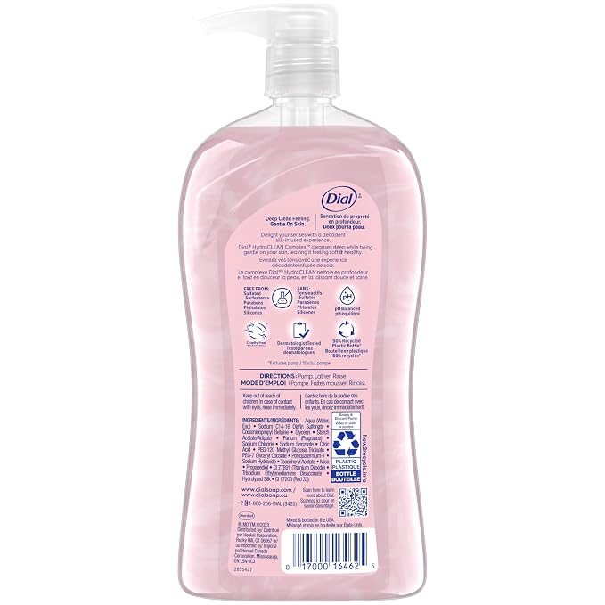 Dial Body Wash, Pamper & Indulge, Silk & Magnolia, 32 fl oz