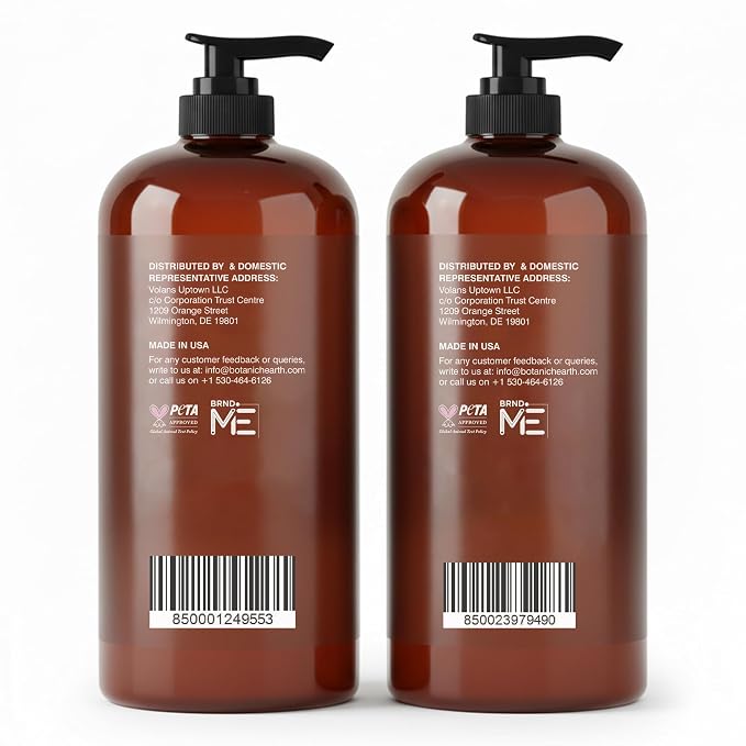 Botanic Hearth Argan Oil Shampoo And Conditioner Set | 16 Fl Oz Each With Keratin, Restorative & Moisturizing, Sulfate Free | All Hair Types & Color Treated Hair, Men And Women | (Packaging May Vary)