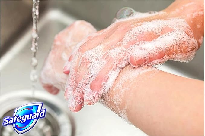 Safeguard Antibacterial Hand Bar Soap 4 Oz, 4 Bars Each, Pack of 8, (32 Total Bars)