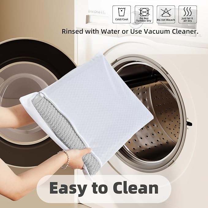 TYUU Toilet Rug, Thin Toilet Rugs U Shaped Washable Non Slip Absorbent Quick Dry Low Pile Toilet Mat, Light Grey 20"x24" U Shape