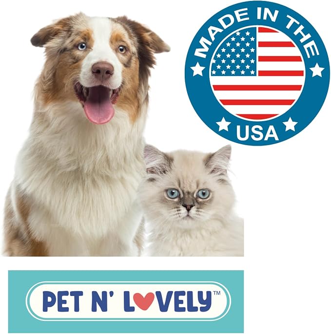 Pet N' Lovely Nail & Paw Pet Lotion, 8 Fl. Oz. | Heals and Protects Delicate Claws & Paws, for Dogs and Cats, Restores Damaged Paws, Fresh Long Lasting Scent