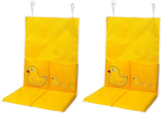 Handy Laundry Baby Bath Kneeling Pad -The Bathtub Bath Mat Has Thick Pads for Comfort and Two Large Pockets for Bathing Essentials. (Pack of 2)