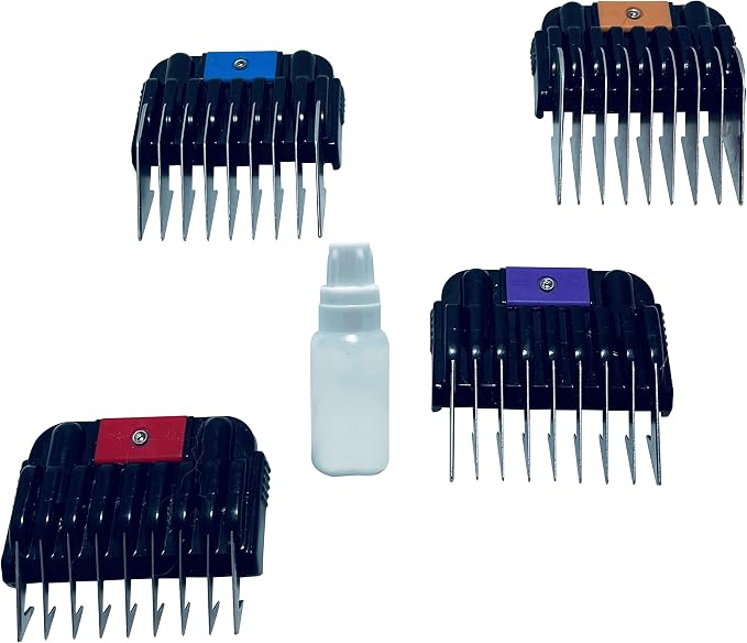 My Pet Command Replacement or Additional Blades/Guides for Cordless Pet Clipper Model Number MPC15DS Blade Guides