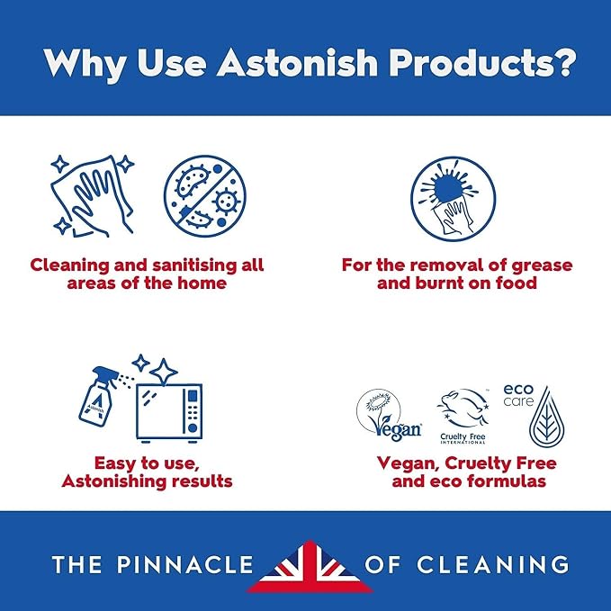 Astonish Peony Bloom Floor Cleaner – Concentrated Floral Mop Solution With Dirt Repelling Technology – Multi Surface Cleaner For Tiles, Laminate, Vinyl & Sealed Wood Floors – 1L Bottle