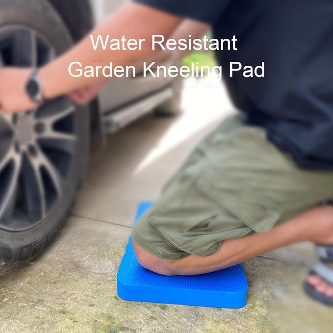 EVA Garden Kneeling Mat Water Cushion Yoga Pad for Gardening Baby Bath Cleaning (Blue)