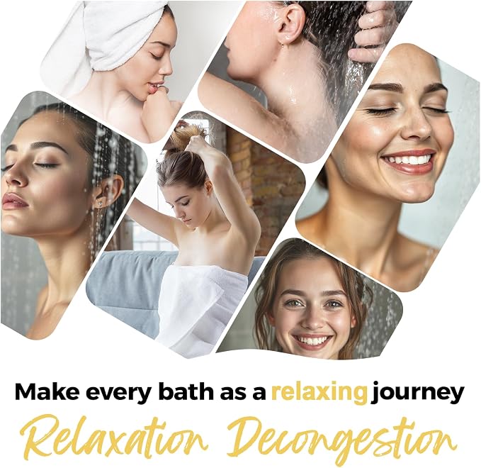 SWCANDY Lemon Shower Steamers 8 Pack, Home Spa Self Care | Clean citrus aromatherapy with natural essential oils; shower gift for women, men, wife & husband.