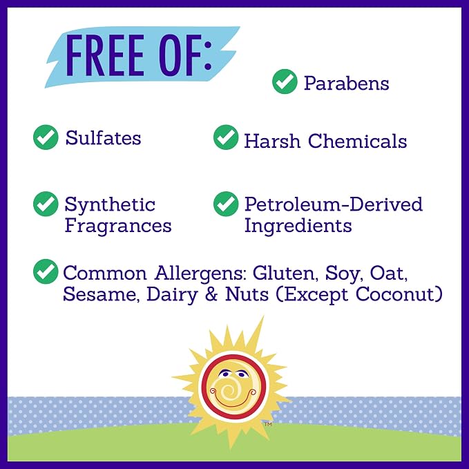 California Kids Shampoo + Body Wash | Super Sensitive Unscented | Gentle Skin Care for Kids + Teens | 100% Plant-Based | Hypoallergenic | 8.5 oz