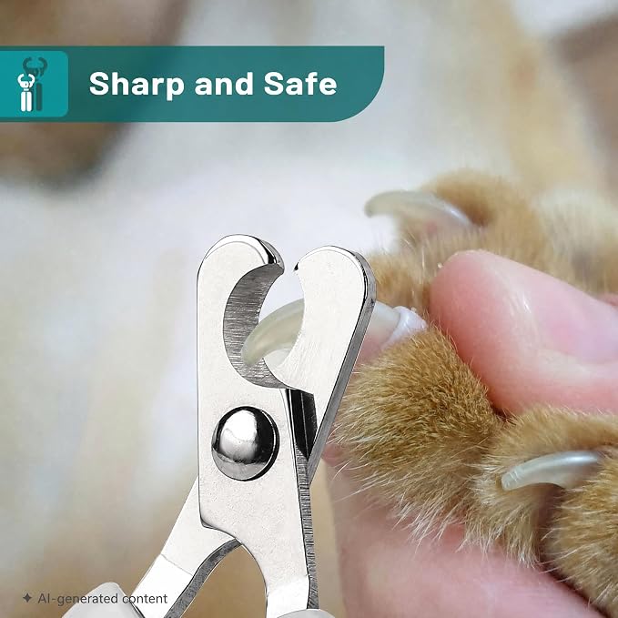 Mr. Pen- Cat Nail Clipper, Stainless Steel | Professional Sharp Cat Claw Trimmer for Small and Medium Cats, Pet Nail Clipper with Sturdy Non Slip Handle