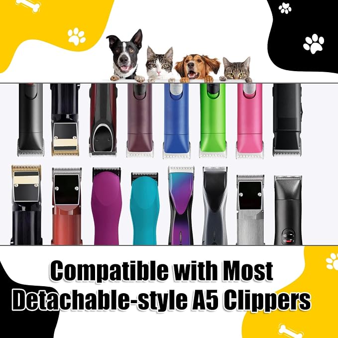 8 1/2 Dog Grooming Ceramic Blade,Compatible with Andis ,Oster A5,Wahl KM10 | Cut Length 7/64"(2.8mm)