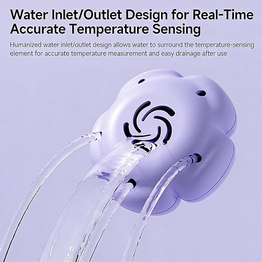 Floating Bath Thermometers Cartoon Flower Water Meter Digital Water Pool