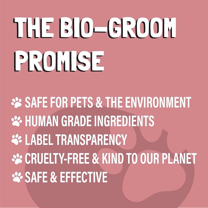Bio-Groom Flea & Tick Dog Shampoo - Flea and Tick Prevention for Dogs, Cat Flea Treatment, Cruelty-Free, Made in USA, Natural Tick Repellent, Protein-Lanolin Shampoo - 8 fl oz 1-Pack