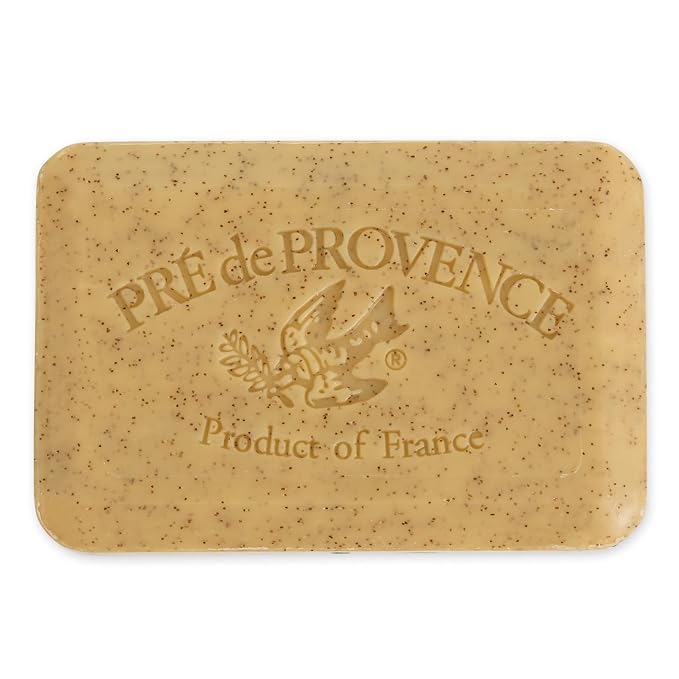 Pre de Provence Artisanal French Soap Bar Enriched with Shea Butter, Honey Almond, 8.8 Ounce