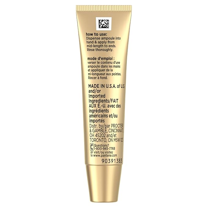 Pantene 2-in-1 Shampoo & Conditioner, Daily Moisture Renewal - Pro-V Nutrients for Dry, Color-Treated, Straight to Curly Hair, 72-Hour Hydration & Softness, 27.7 Oz Each, 2-Pack + Rescue Shot (0.5 Oz)