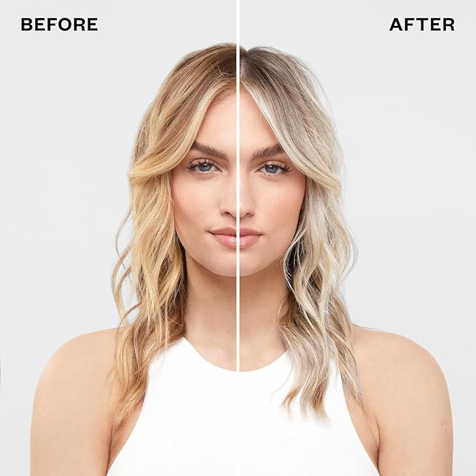 IGK BLONDE POP Purple Toning Shampoo & Conditioner Set | Neutralizes Brass + Brightens Blonde | Vegan + Cruelty-Free | 33.8 oz (Pack of 2)