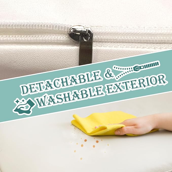 Wibeelee Hair Washing Station for Kids Waterproof Shampoo Foam Mat with Ergonomic Design Non Slip Bath Pillow Sink Soft Neck Support for Easy Hair Wash(White)