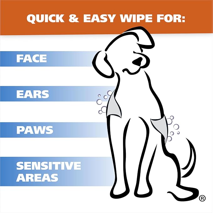 Wahl Refresh Massive Dog Wipes for Cleaning and Odor Control, Face, Body, Butt and Paw Cleaner for Dogs, Lavender Chamomile Scent, 36 Count, Model 3027118