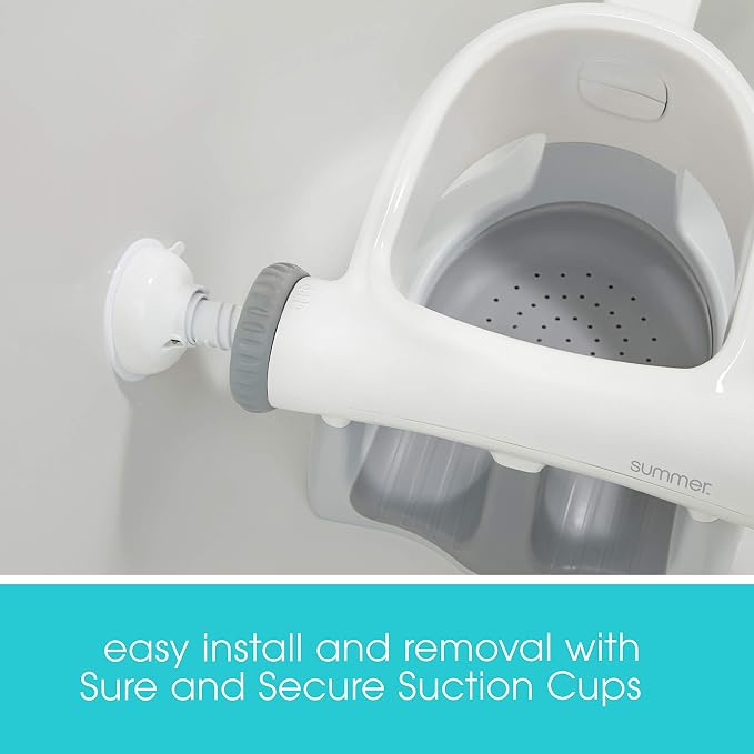 Summer Infant My Bath Seat Soft Support, Gray