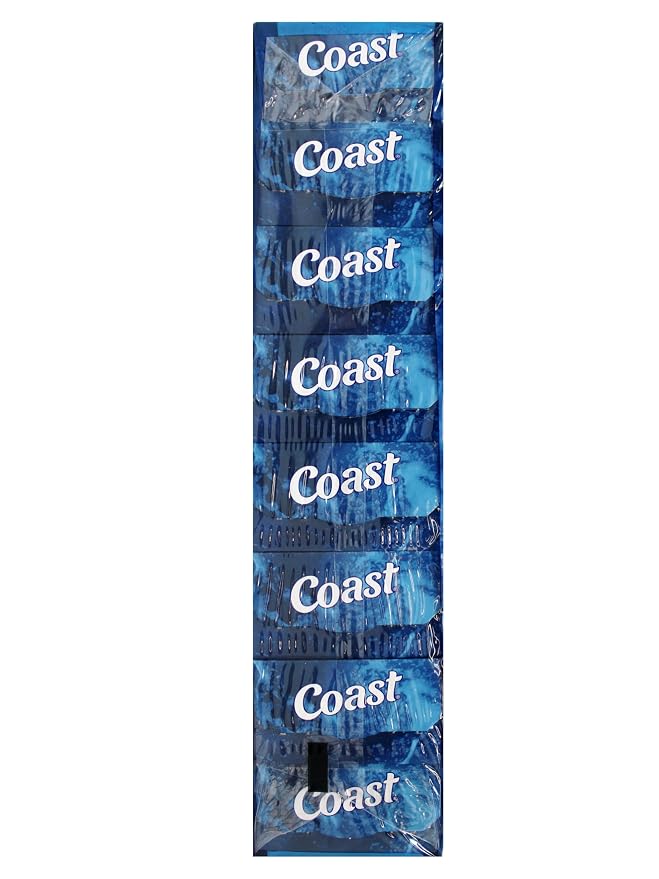 Coast Deodorant Soap Bars Classic Pacific Force Scent, 16 Count (Pack of 2)