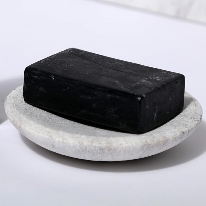 Dr. Natural Black Bar Soap - Gentle Moisturizing Soap Bar - Anti Acne and Blemishes - Moisturizing, Pore Cleanser - Natural African Body Wash - 2 pcs