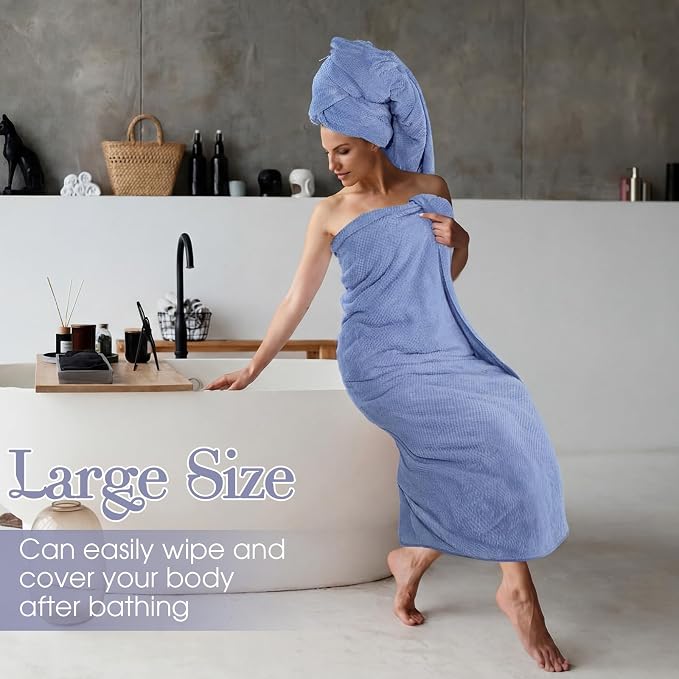 Newwiee 4 Pcs Oversized Bath Towels 40'' x 80'' Extra Large Bathroom Sheet Towels for Adults Quick Dry Soft Absorbent Fluffy Microfiber Shower Sheet for Fall Decor Spa Beach Hotel(Fresh Colors)