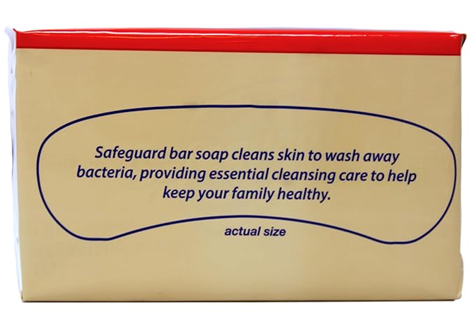 Safeguard Antibacterial Hand Bar Soap 4 Oz, 4 Bars Each, Pack of 8, (32 Total Bars)