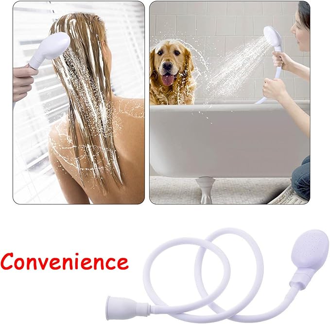 9.84ft/3m Sink Spray Hose,Portable Sink Hose Sprayer,Shampoo Sprayer Handheld Hose Shower Head Spray Hose for Bathing Baby,Pets,Washing Hair,Rinsing Vegetables