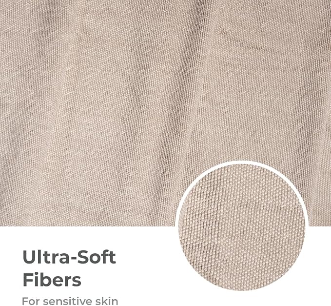 Cariloha Bamboo Viscose Bath Sheet – 40x70 Extra Large Plush Quick Dry Towel – Turkish Cotton & Bamboo Viscose Blend – Highly Absorbent Oversized Bathroom Towel – Odor Resistant – Coastal Gray