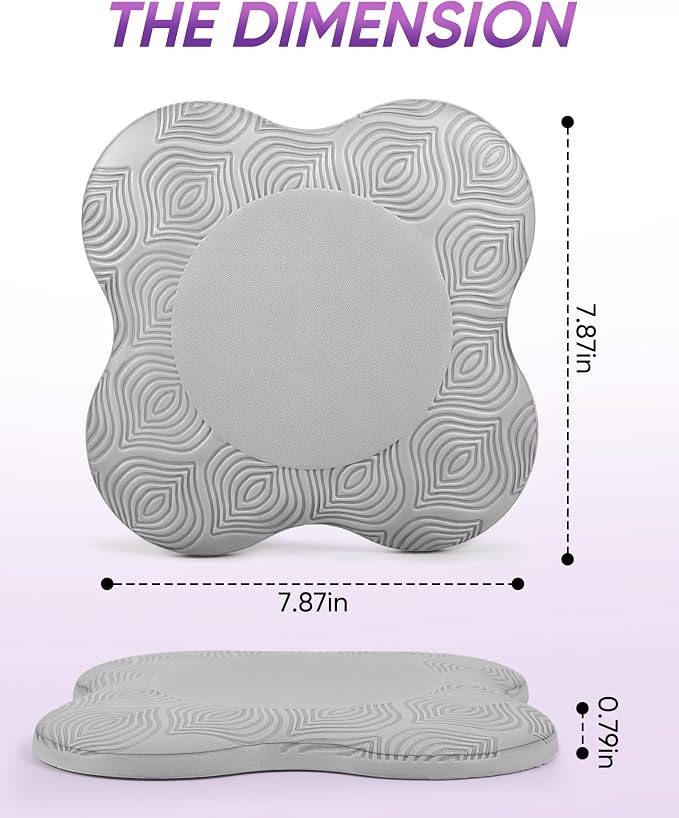 2 packs Yoga Knee Pad Mats Extra Thick for Knees Elbows Wrist Hands Head Foam Pilates Kneeling pad Yoga Knee Cushion Thick Exercise Pads for Knees Elbows Wrist Hands Head Foam Pilates Kneeling pad，Support Foam Pads for Women and Men