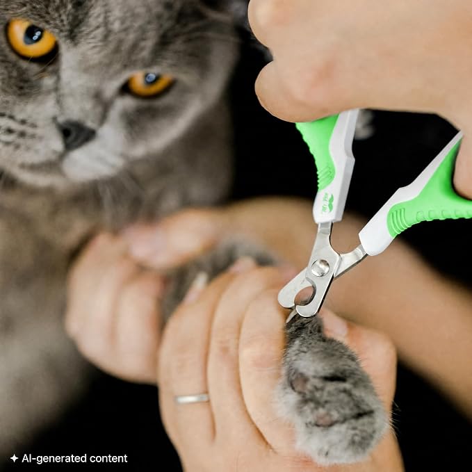 Mr. Pen- Cat Nail Clipper, Stainless Steel | Professional Sharp Cat Claw Trimmer for Small and Medium Cats, Pet Nail Clipper with Sturdy Non Slip Handle