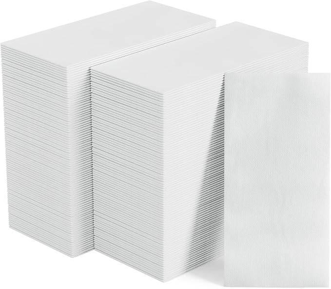 800PACK Disposable Hand Towels for Bathroom, Soft and Absorbent Paper Guest Towels Disposable Decorative Bathroom Hand Napkins for Kitchen, Parties, Weddings, Dinners