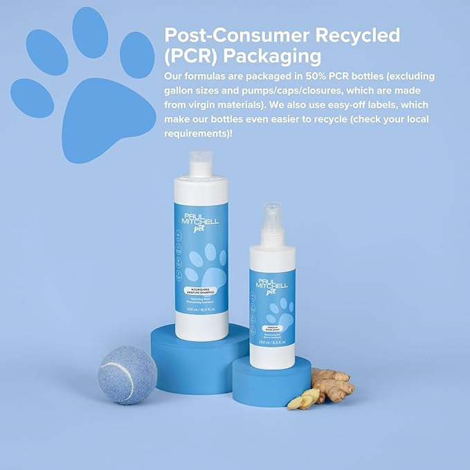 Paul Mitchell Pet Awapuhi Shine Spray, Moisturizing Mist, Grooming Spray for Dogs, 8.5 fl oz