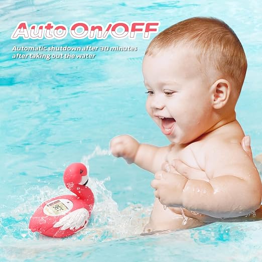 Doli Yearning Baby Bath Thermometer Baby Safety Water Thermometer for Kids | ±1℉ Accuracy; Long Battery Life; BPA-Free; Rapid Response