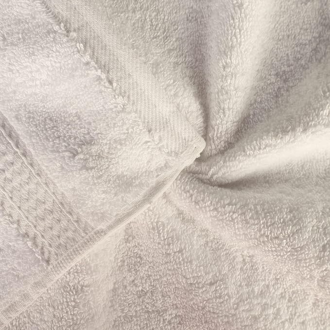 SUPERIOR Egyptian Cotton Pile Heavyweight Bath Sheet, 2 Piece Set, Cream | Highly Absorbent, Ultra Soft Luxury 800 GSM Towel Set for Bathroom, Shower, Hotel Essentials Oversize Plush Madeline Towels