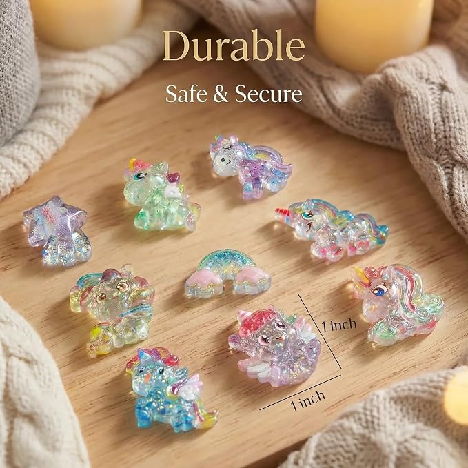 Unicorn Bath Bombs for Kids with Surprise Inside-9 Pcs Large Fizzy Bath Salts with Calming and Long Lasting Scent, Handmade Bubble Bath Bombs for Gilrs Age 3 4 5 6 7 8 9+ Year Old