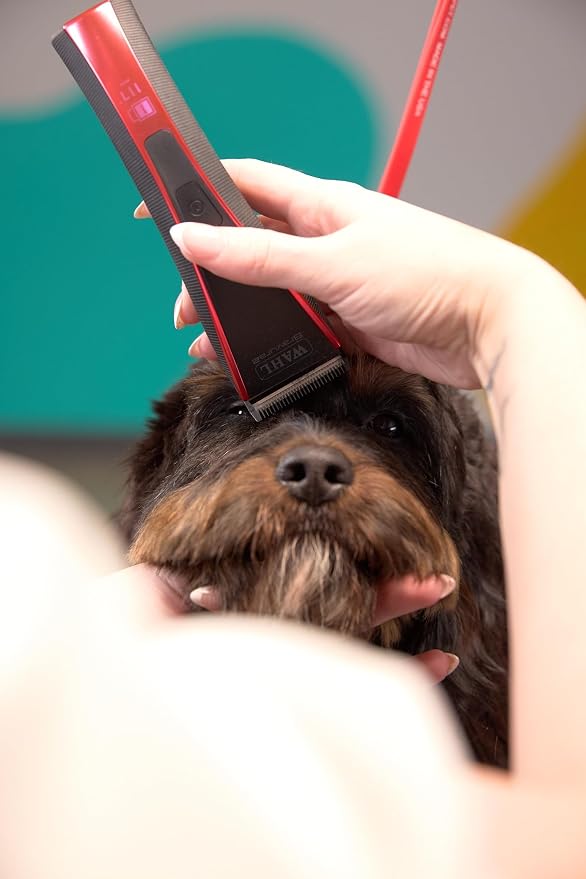 Wahl Pro Animal Bravura2 - Cordless Professional Pet Clipper for Dogs, Cats & Horses - Multi-Speed - Durable & Easy to Carry - USB Charging - Travel-Friendly - Comfortable Grip - Brilliant Rose