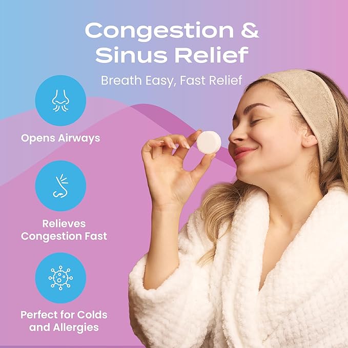 Body Restore Bath Bombs Aromatherapy 6 Pack – Birthday Gifts for Women, Men, Easter Basket Stuffers, Stress Relief, Relaxation, Self Care – Bloom Shower Steamers