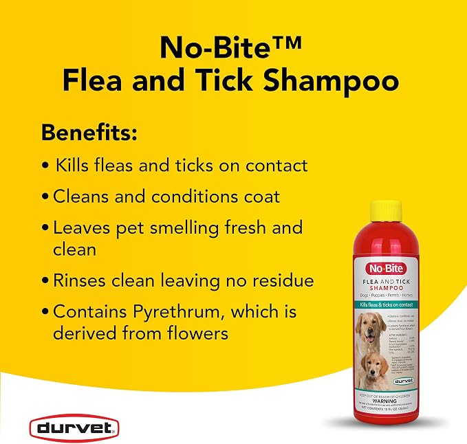 Durvet No-Bite Shampoo, 12-Ounce