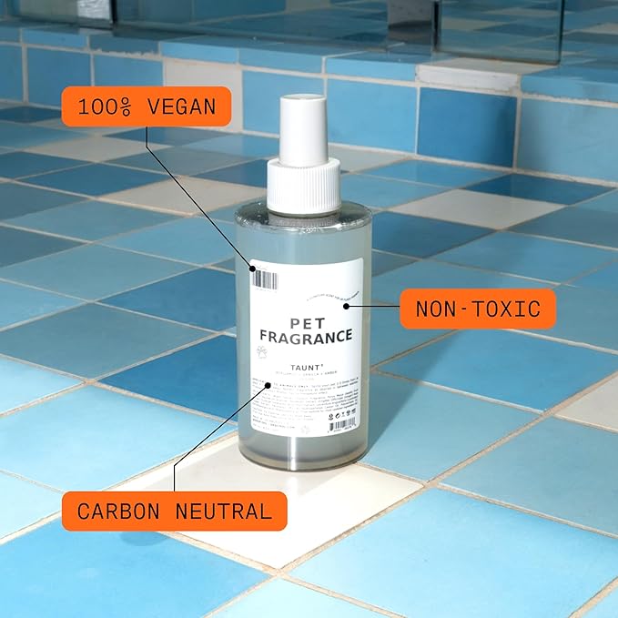 DedCool Pet Fragrance | 01 Taunt | Clean Luxury Pet Perfume for Dogs | Long-Lasting Deodorizing Spray | Non-Toxic, Vegan | 8.5 fl oz