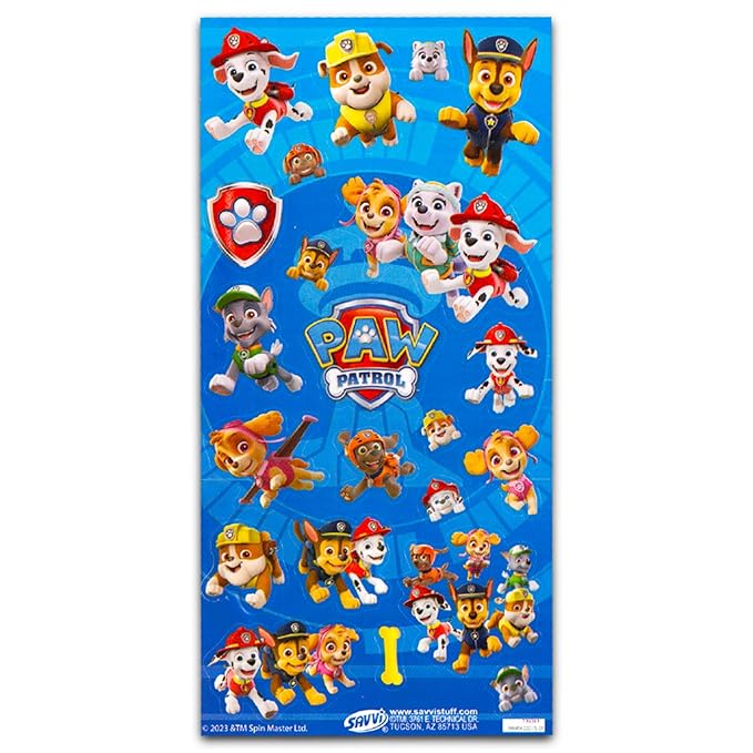Paw Patrol Kids Shampoo, Conditioner, Body Wash 8 Oz Bottle - Bundle with 3-in-1 Berry Scented Body Wash, Shampoo & Conditioner Plus Stickers | Paw Patrol Bathroom Set