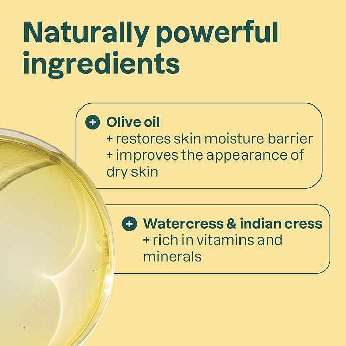 ATTITUDE Body Soap Bar, Natural Origin, Protects and Softens Dry Skin, Watercress, Indian Cress & Olive Oil, EWG Verified & Vegan, Earl Grey & Fresh Cucumber, 4 Oz