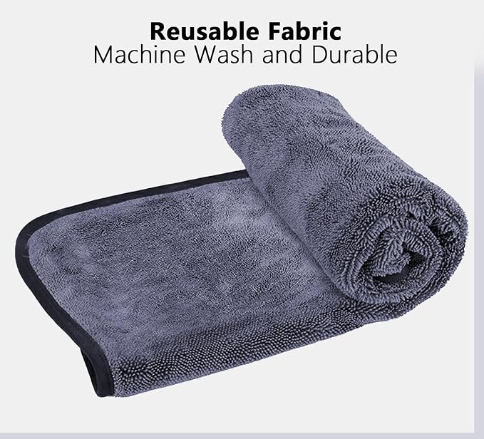 Shiny Cleaning Wipes Cloths, 6Pack Shiny Cleaning Towels, Shower Doors Drying Towels,Car Detailing Cloths Streak Free Glass Window Car Mirror Super Absorben Microfiber Shiny Cleaning Cloths (1L+2M+3S)