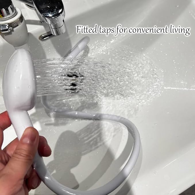 9.84FT Sink Spray Hose,Portable Sink Hose Sprayer, Shampoo Sprayer Hand Heldhead Shower Spray for Bathing Pets,Washing Hair,Rinsing Vegetables