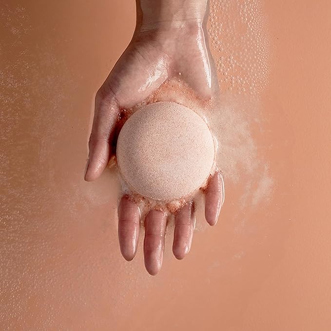 Sprig by Kohler Clary Sage + Patchouli Bath Bomb, Hypoallergenic, Made with Natural Botanicals & Premium Skincare Ingredients (Shea Butter, Coconut Oil, & Kaolin Clay) to Clarify and Energize - Focus