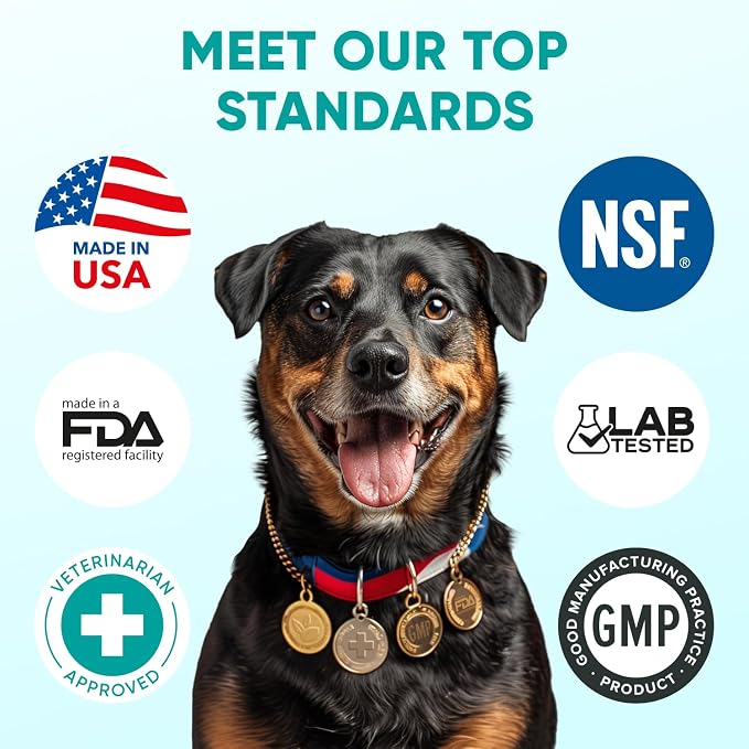 Hemp Calming Chews for Dogs - Dog Calming Chews for Anxiety Relief, Stress, Separation, Fireworks, Thunder, Travel, Vet Visits - USA Product - 120 Soft Treats with Melatonin, Chamomile, Passion Flower