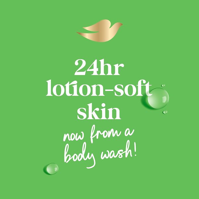 Dove 24hr Lotion Body Wash Refresh Cucumber & Green Tea, 30.6 oz | Hydrating body wash with MicroMoisture and a refreshing spa-inspired scent (Pack of 2)