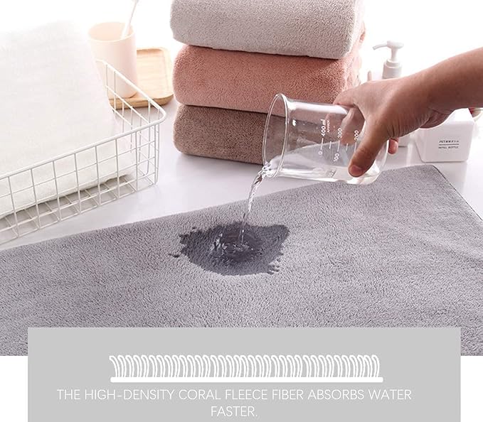 TENSTARS 12 Pack Premium Washcloths Set - Quick Drying- Soft Microfiber Coral Velvet Highly Absorbent Wash Clothes - Multipurpose Use as Bath, Spa, Facial, Fingertip Towel (White)