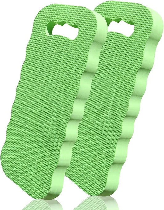Altdorff Thick Kneeling Pad 2 Pack, Waterproof, Comfortable Garden Kneeling Pads Stain Resistant, Multi-Functional Kneeler Pad for Gardening, Baby Bath, Yoga, Praying and Exercise (Green)